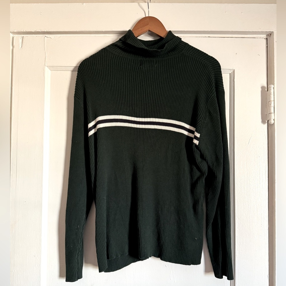 Vintage green turtleneck